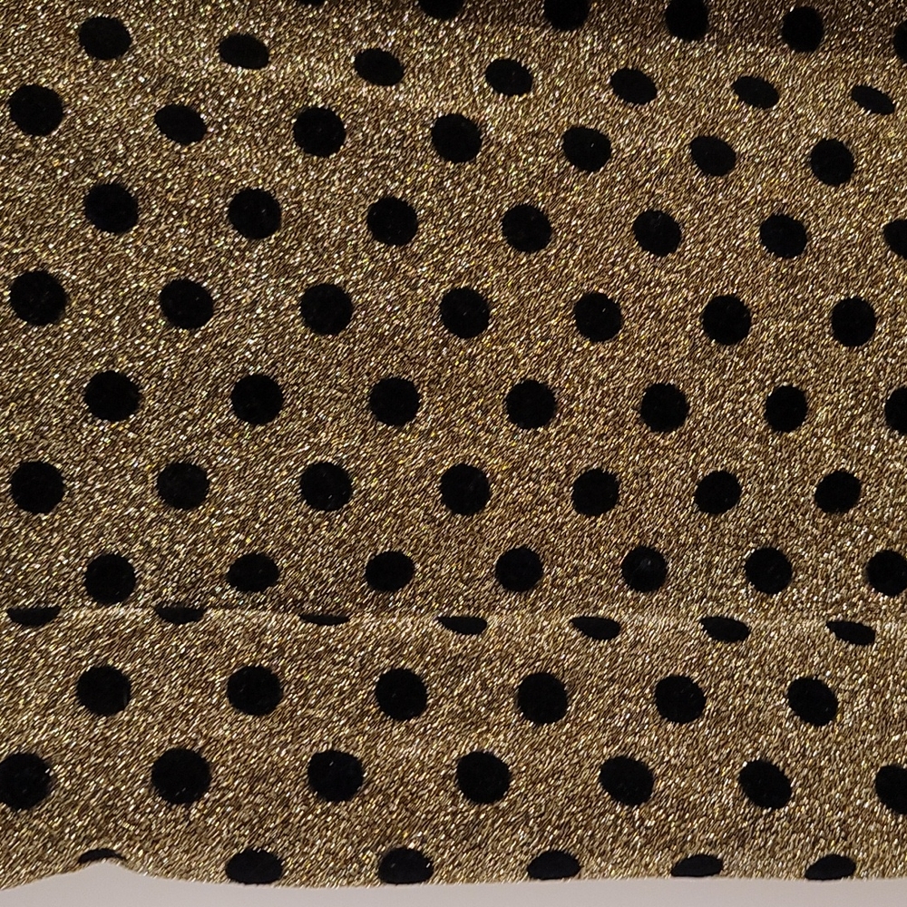 Glamorous Black and Gold Dress - Picture 3 of 5